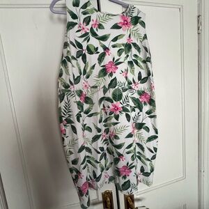 Old Navy Floral Dress - Pink and Green